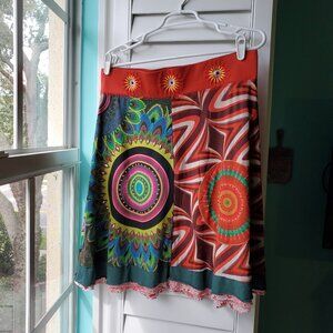 Vintage Desigual Skirt, Size XL